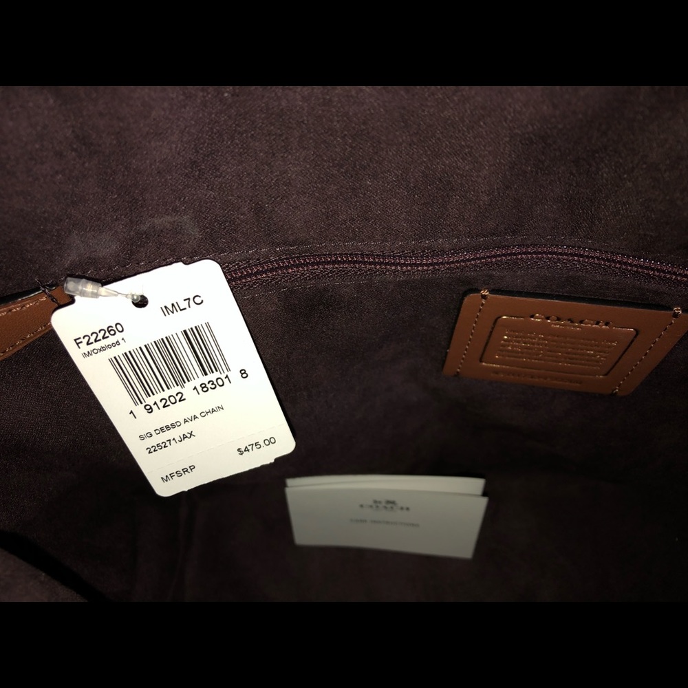 AUTHENTIC COACH TOTE BAG - Picture 6 of 8